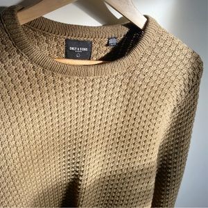 Only & Sons Textured Knit Sweater. Size XL.